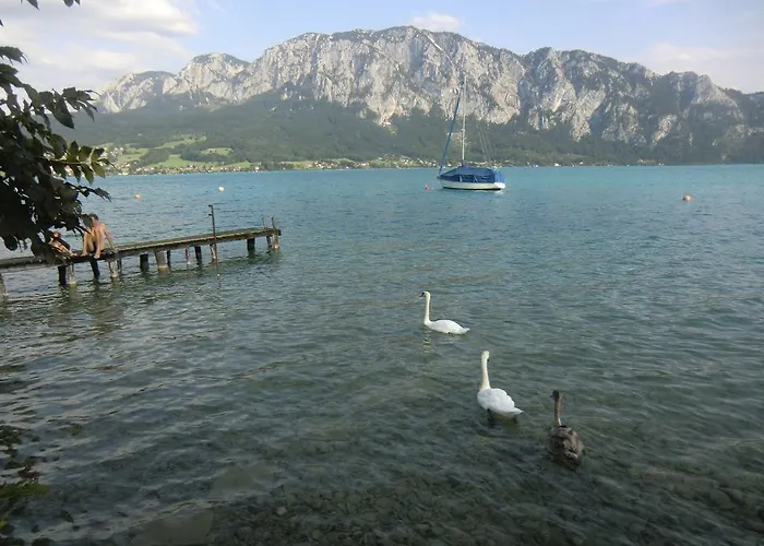 Bauernhof Familie Knoblechner Çiftlik konaklama Nussdorf am Attersee