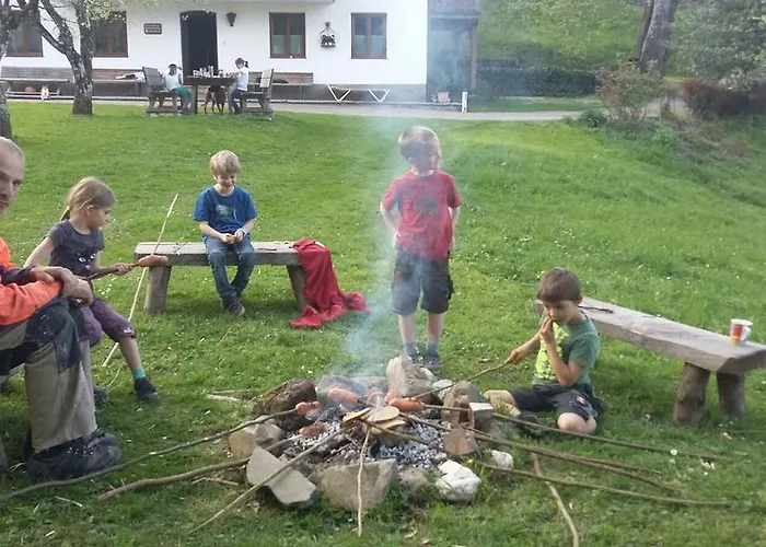 Κατάλυμα σε φάρμα Bauernhof Familie Knoblechner *